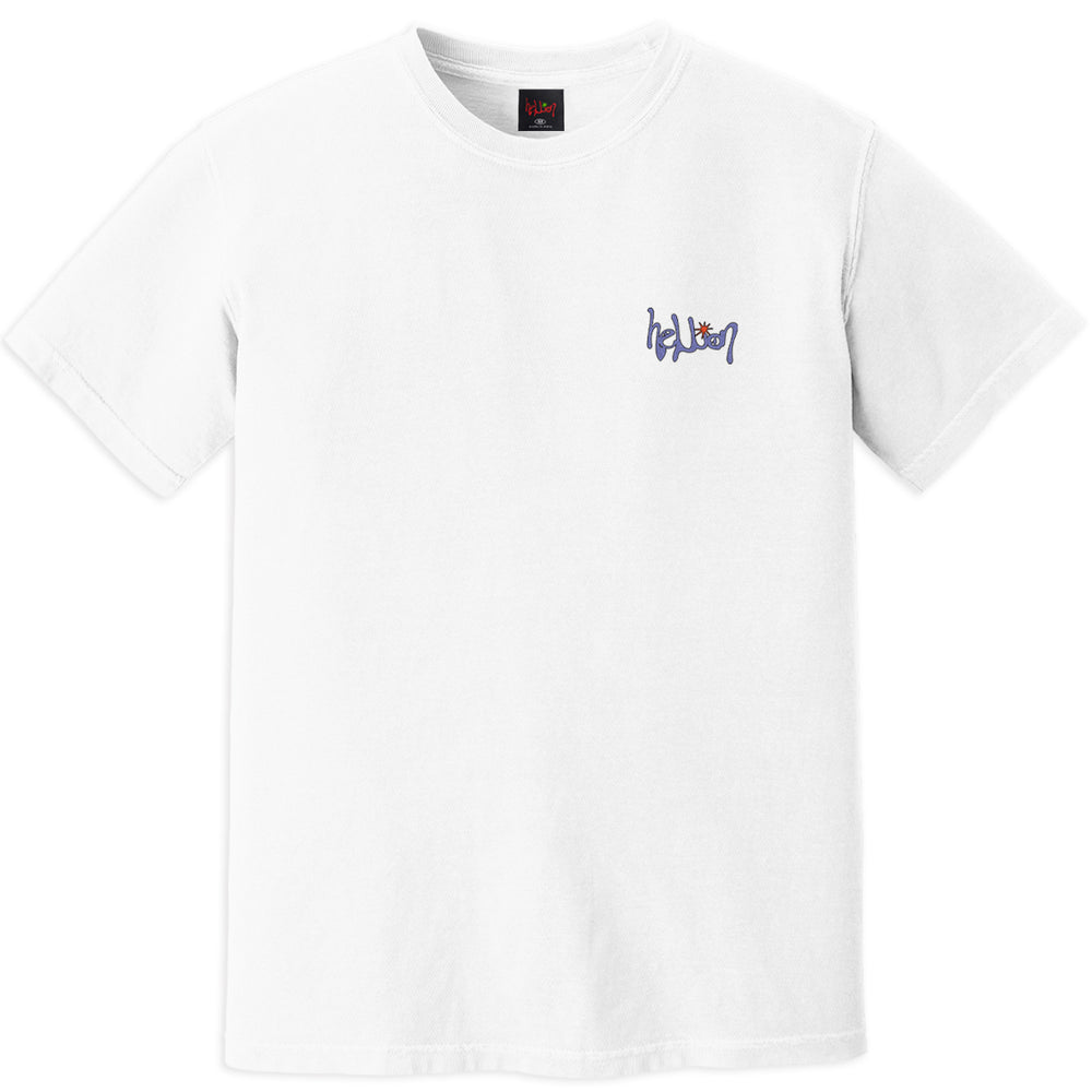 Script Logo tee white