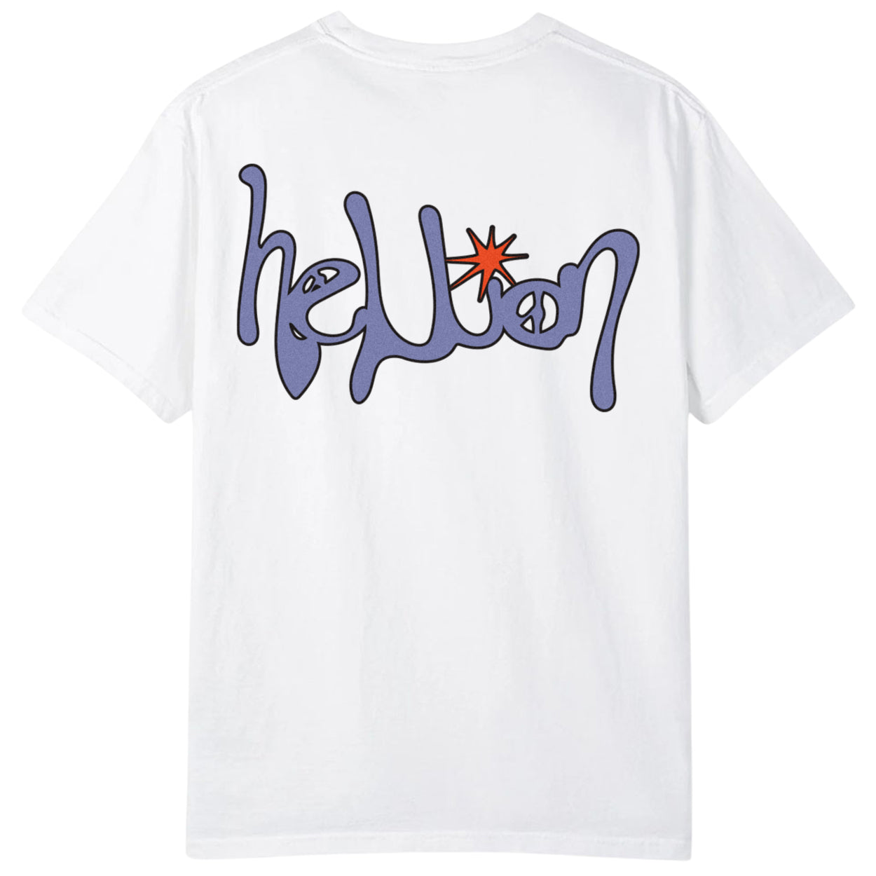 Script Logo tee white