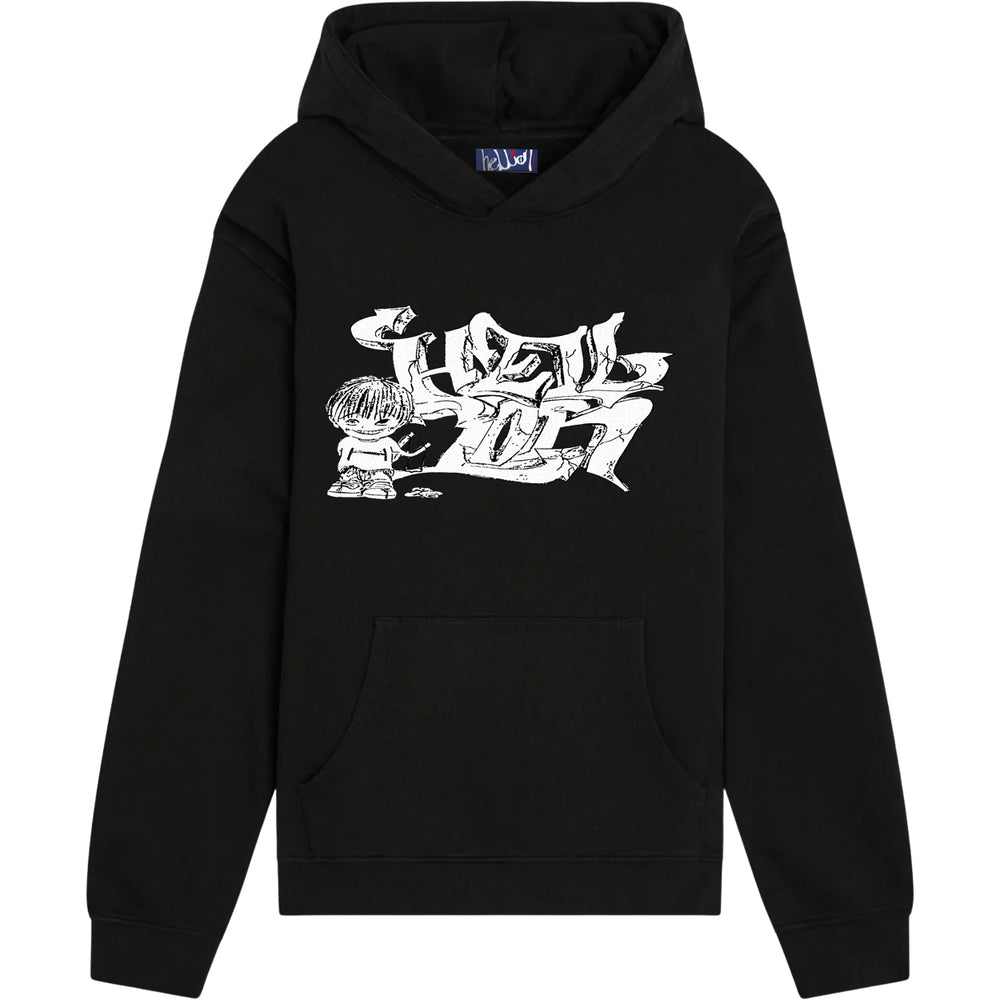 Jesus Loves me hoodie Black