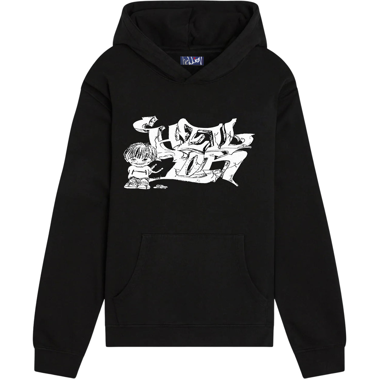 Jesus Loves me hoodie Black